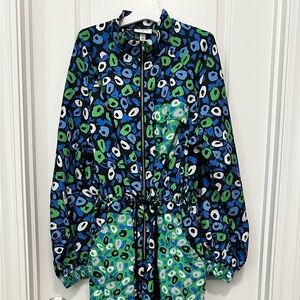 NWT Diane Von Furstenberg For Target Nylon Jumpsuit 1X